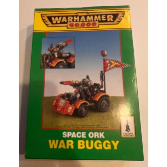 Warhammer 40K Space Ork War Buggy Model Kit 1996 Citadel Miniatures Complete - Picture 8 of 12